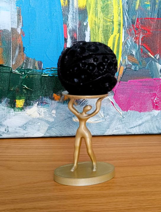 Suporte de vela - Homem Abstracto
